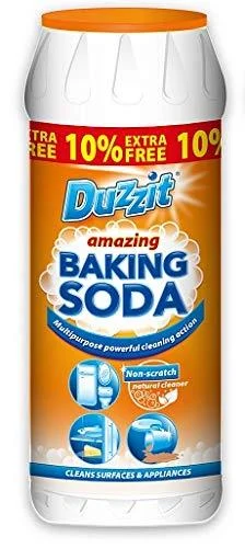 Duzzit Baking Soda **550g** Non Scratch Multipurpose Powerful Cleaning Action. Eliminates Stains Such As Coffee Orange Grease And Wine. Comes with 10% Extra Free