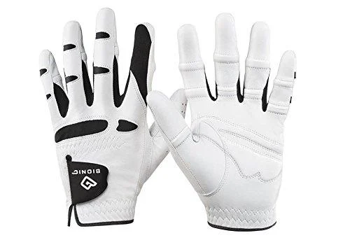 Bionic Gloves Bionic Men's StableGrip Golf Glove, Left Hand, Cadet White Cadet Large