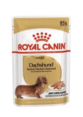 BabbleCom 48 X ROYAL CANIN DACHSHUND WET POUCH DOG FOOD SUPPLIED BY MALTBY'S STORES POUCHES - YFCACT