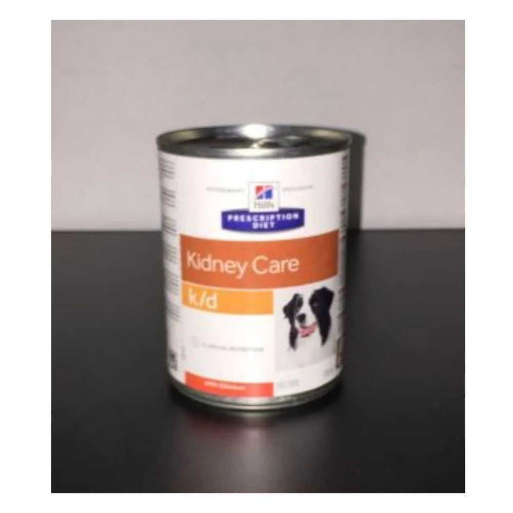 Hill Prescription Diet Canine k/d Kidney Care 12 x 370g Help Improve Dog Quality of Life & Relieve Symptoms & Progression Kidney Disease - Balle