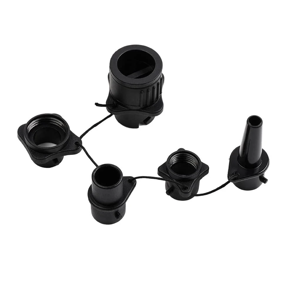HEYTUR Inflatable Boat SUP Pump Adaptor and Kite/Boston Valve Standard Conventional Air Pump Air Valve Adapter Spoke Plate Attachment(Multi)
