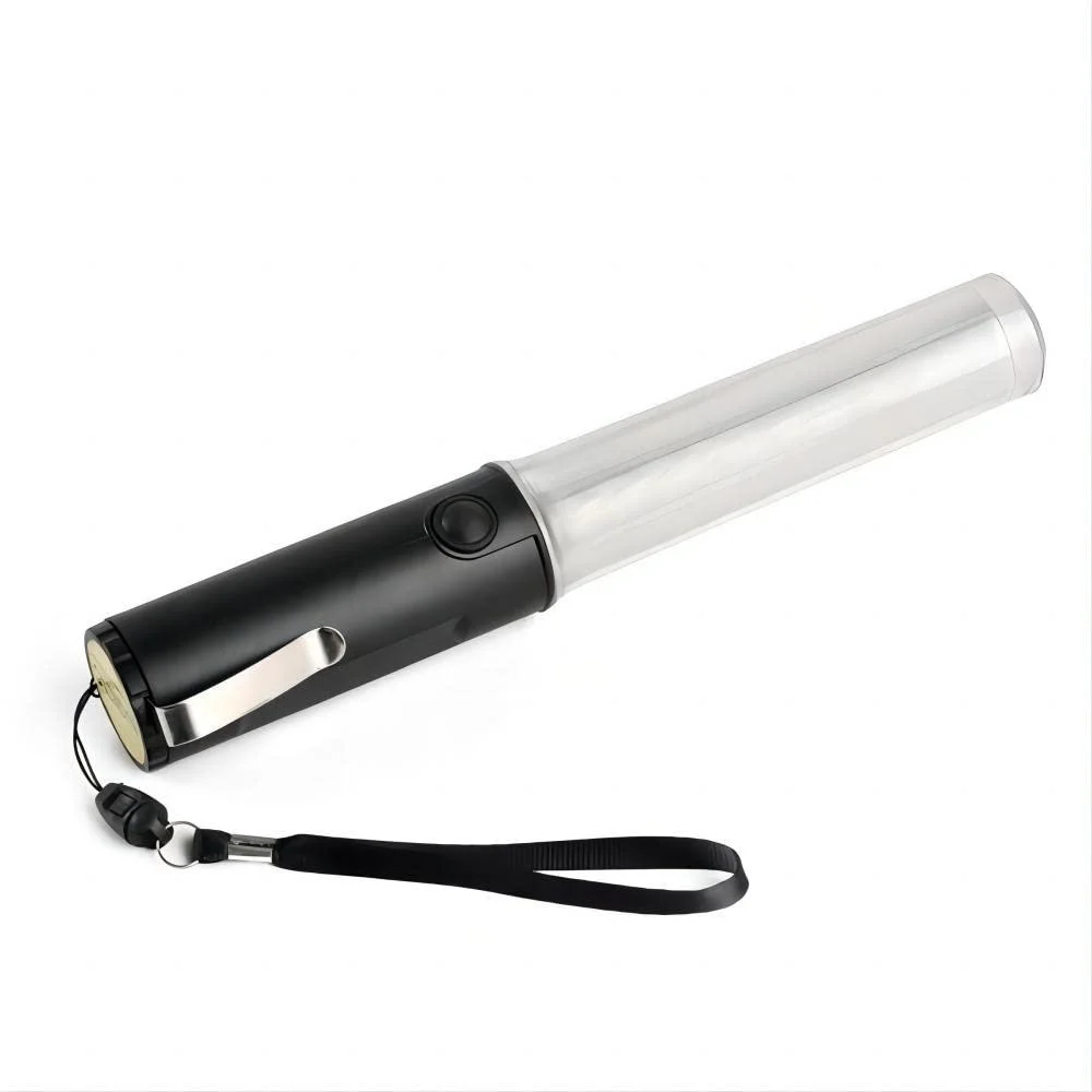 Mastiff 260rg Traffic Wand Safety Control Magnet Multifunctional 3xaa Red Green Light 3-Mode Flashlight Torch LED Lamp Signal Beacon
