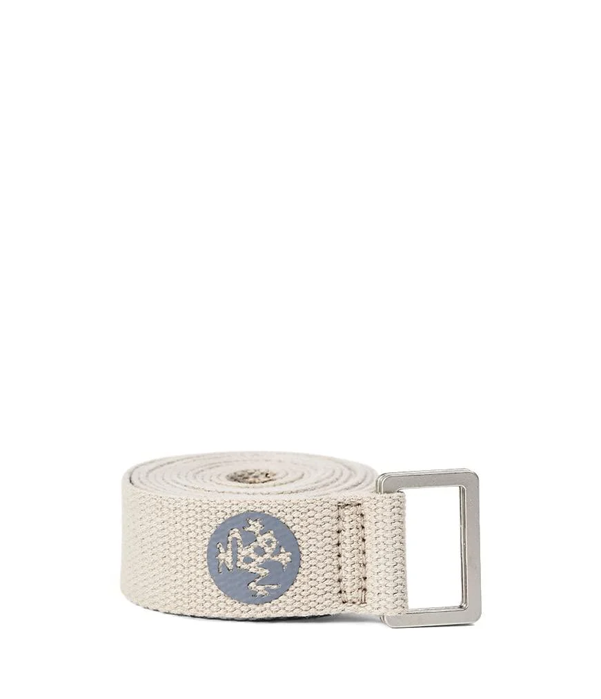 Manduka Unfold Yoga Strap - Lightweight Cotton, Secure, Slip Free Support, Various Sizes and Colors 6 Feet Presence