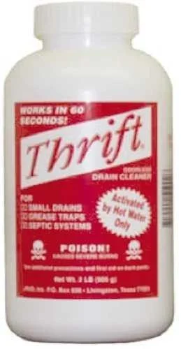 Thrift T-200 Drain Cleaner 2-Pound by Thrift