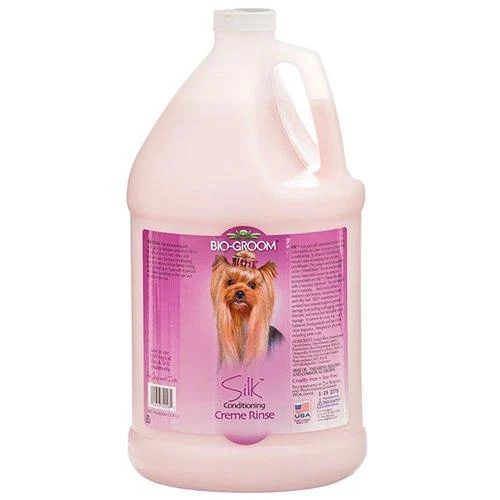 Bio-groom Pet Silk Conditioning Creme Rinse, Available in 5 Sizes 1-gallon