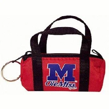 NCAA Ole Miss Rebels Keychain Duffle Bag, One Size, Multicolor - Game Day Outfitters