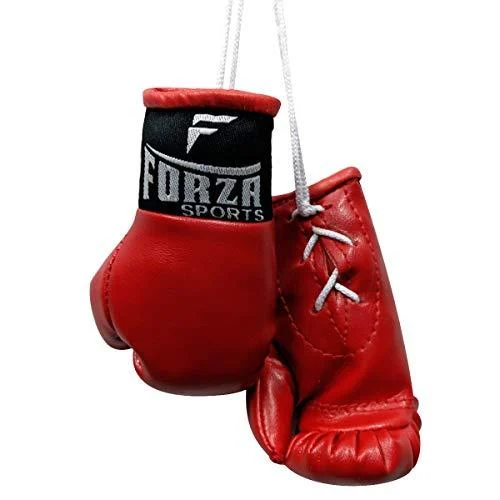 Forza Sports Mini Boxing Gloves Red One Size