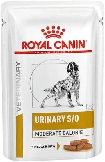 ROYAL CANIN Urinary S/O Moderate Calorie Wet Dog - 12 x 100g