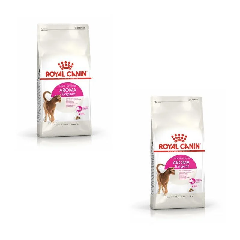 Royal Canin Aroma Exigent Complete Adult Dry Cat Food 2 x 400g