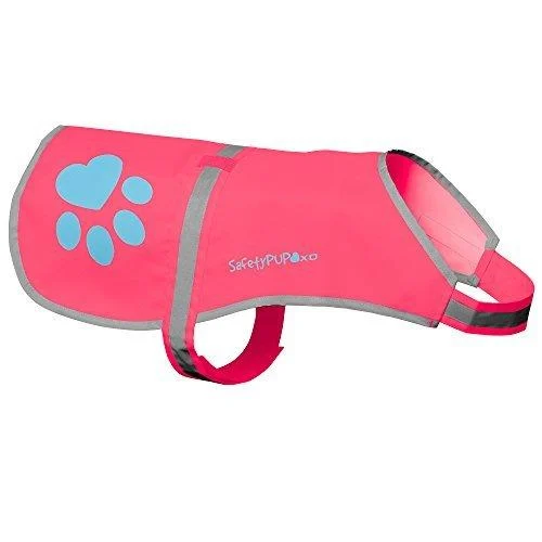 SafetyPUP XD Dog Safety Vest Sizes Fit Dogs 14 lbs to 130 lbs Pink Small Small Pink