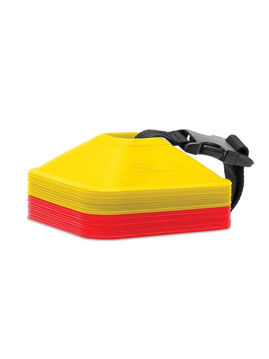 2-Inch Mini Cones for Agility and Plyometric Training Set of 20