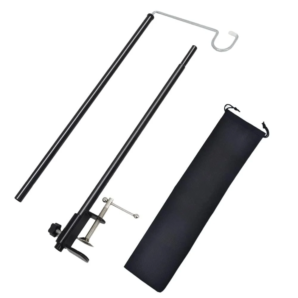 Camping Lantern Stand Folding Lamp Stand Camping Light Hanging Poles Lantern Pole Hanger for Outdoor - QYL