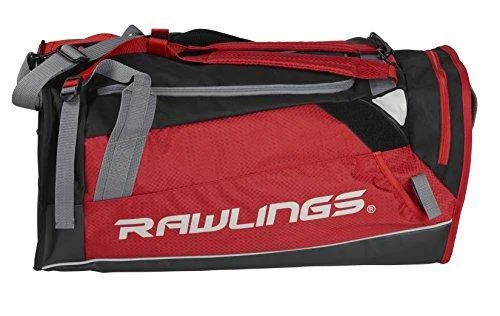 Rawlings | R601 Hybrid Backpack/Duffle Equipment Bag | Baseball/Softball | Multiple Styles Scarlet