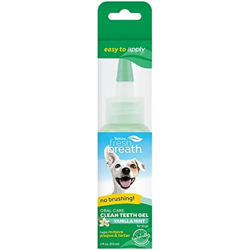 TropiClean FBVMGLKT2Z Oral Care Gel Vanilla Mint - Mh.-Gel Vanilla-Mint 59 ml Vanilla Mint 59 ml (1 pack)