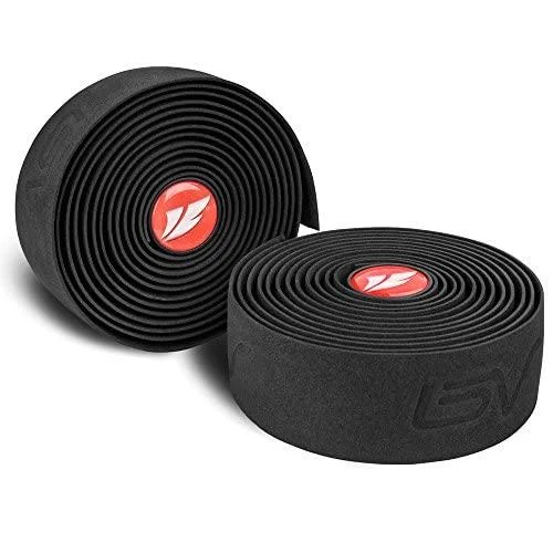 BV EVA Road Bike Handlebar Tapes, Bicycle Bar Tape, Cycling Handle Wraps 2 Rolls Black