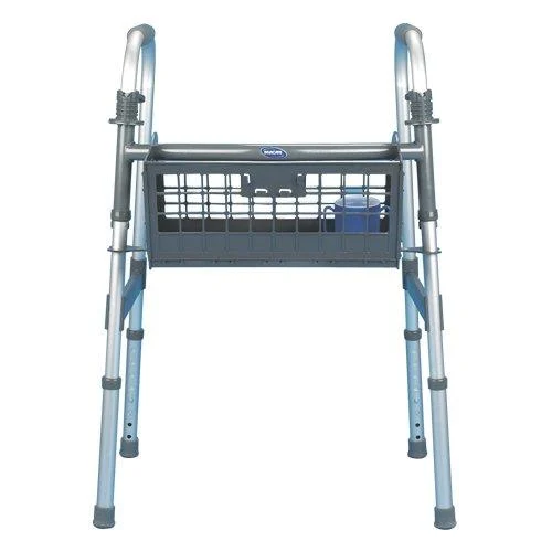 Duro-Med No-Wire Walker Basket, Grey