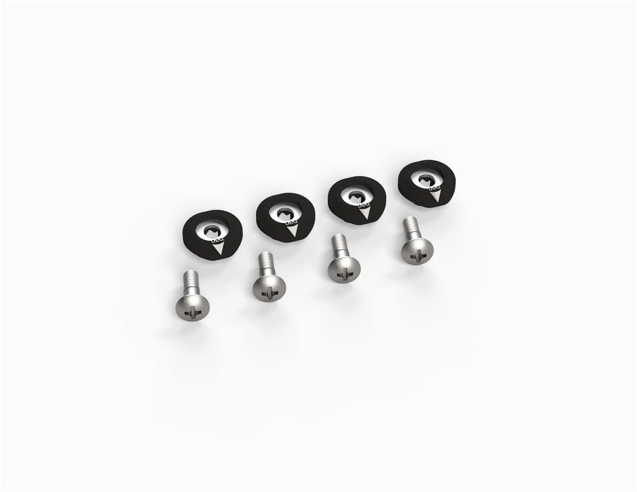 Ronix 1/4 Hardware Bolts Blk/Silver