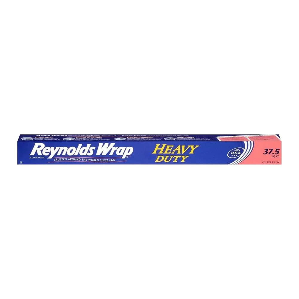 Reynolds Wrap Heavy Duty Aluminum Foil, 37.5 Square-Foot Roll (Pack of 1) Pack - 1