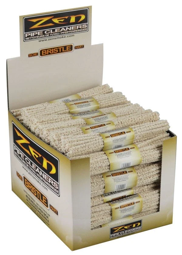Zen Hard Bristle Pipe Cleaners Bundle | 40pc | 48pk Display - New