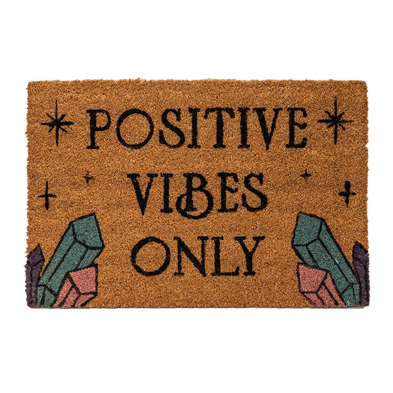 Positive Vibes Only Doormat - Pacific Trading