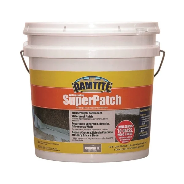 04152 Patch, Concrete, 15 lb Pail - Damtite