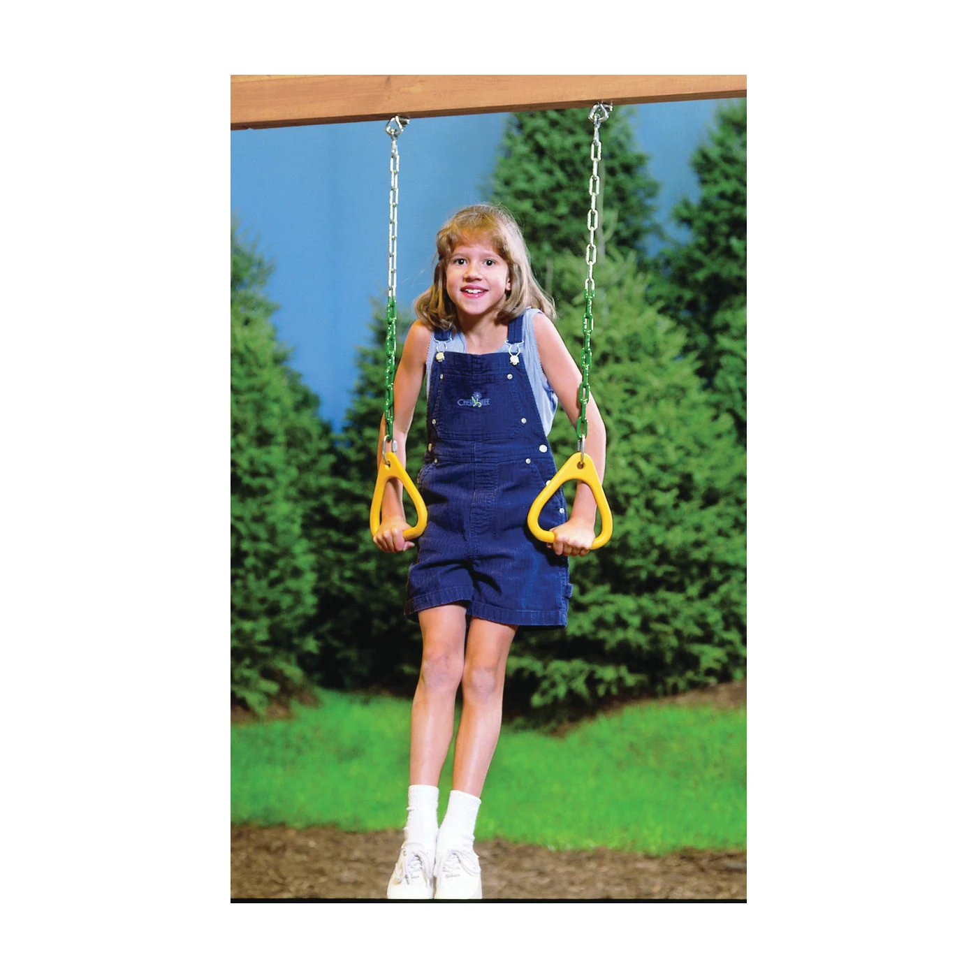 PS 7836 Gym Ring, Polyethylene, Gold/Yellow - Playstar
