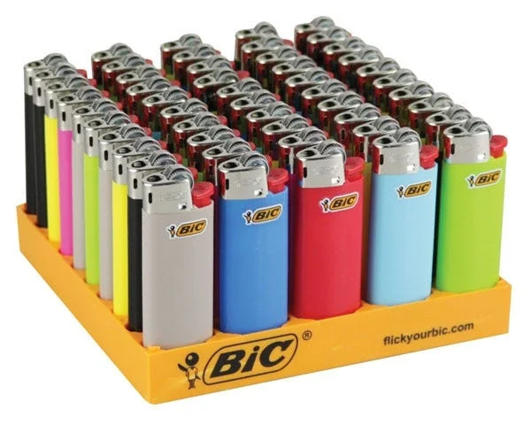 Bic Lighter | Mini | Classic | Assorted Colors | 50ct Display - New