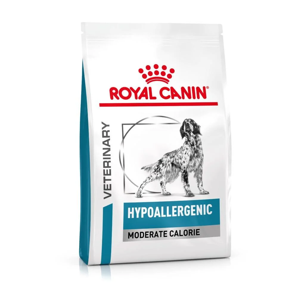 Royal Canin Dog Food Hypoallergenic Moderate Calorie Dog Veterinary Diet 14 Kg