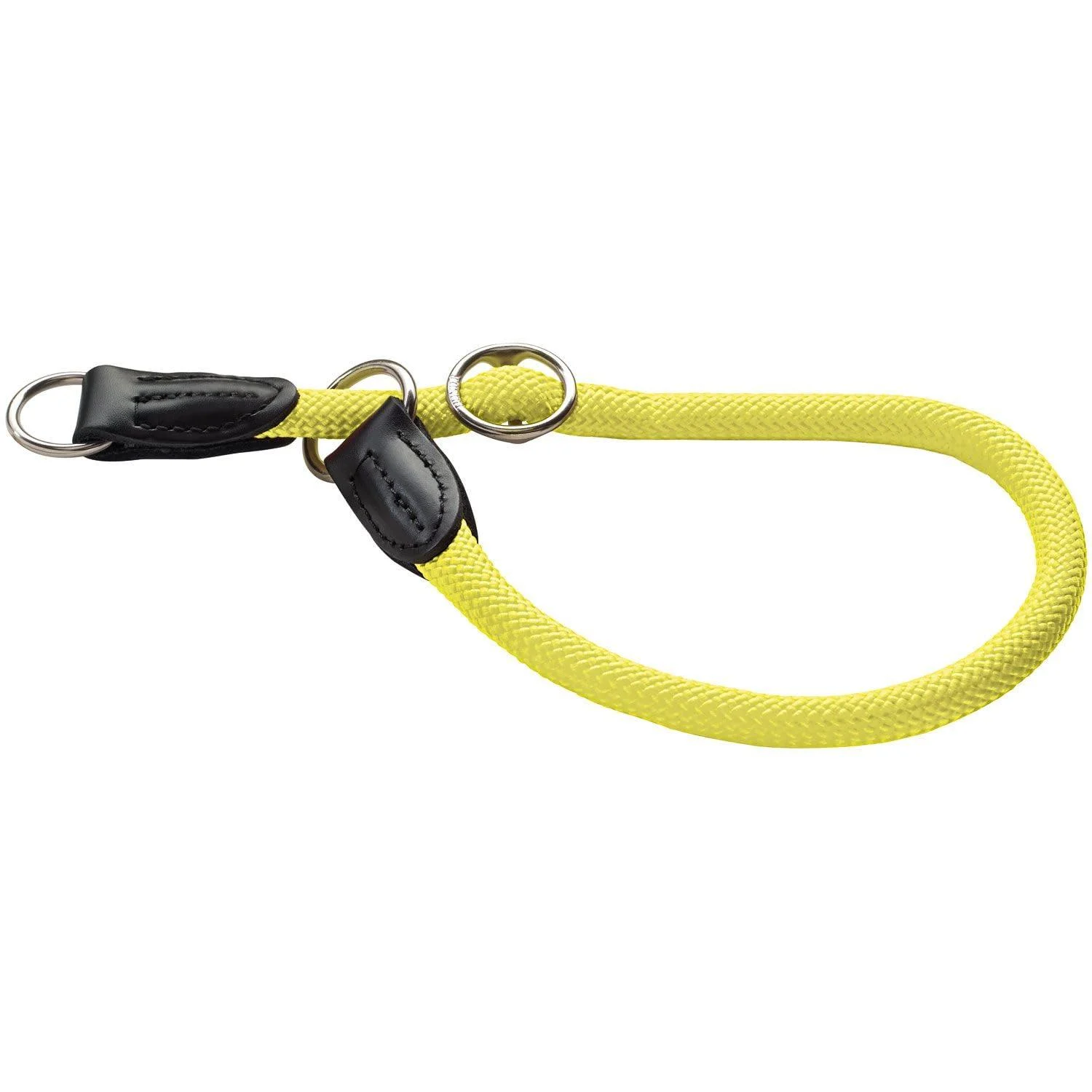HUNTER Freestyle dressage collar dog collar pull stopper robust weatherproof 50 (ML) neon yellow 50 (ML) neon yellow