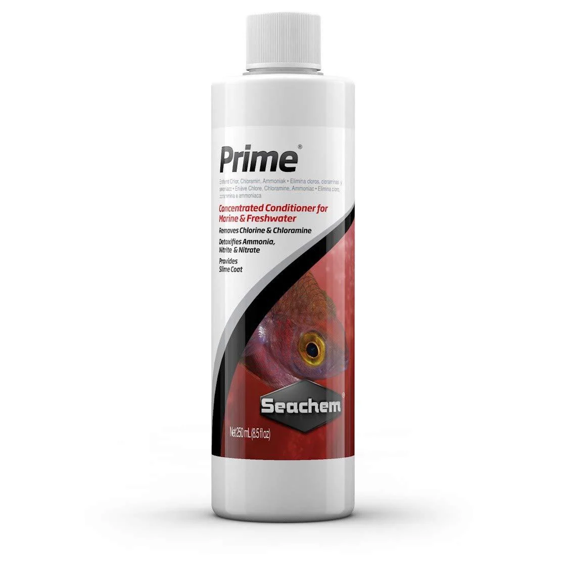 Seachem Prime Fresh and Saltwater Conditioner - Chemical Remover and Detoxifier 500 mL Conditioner
