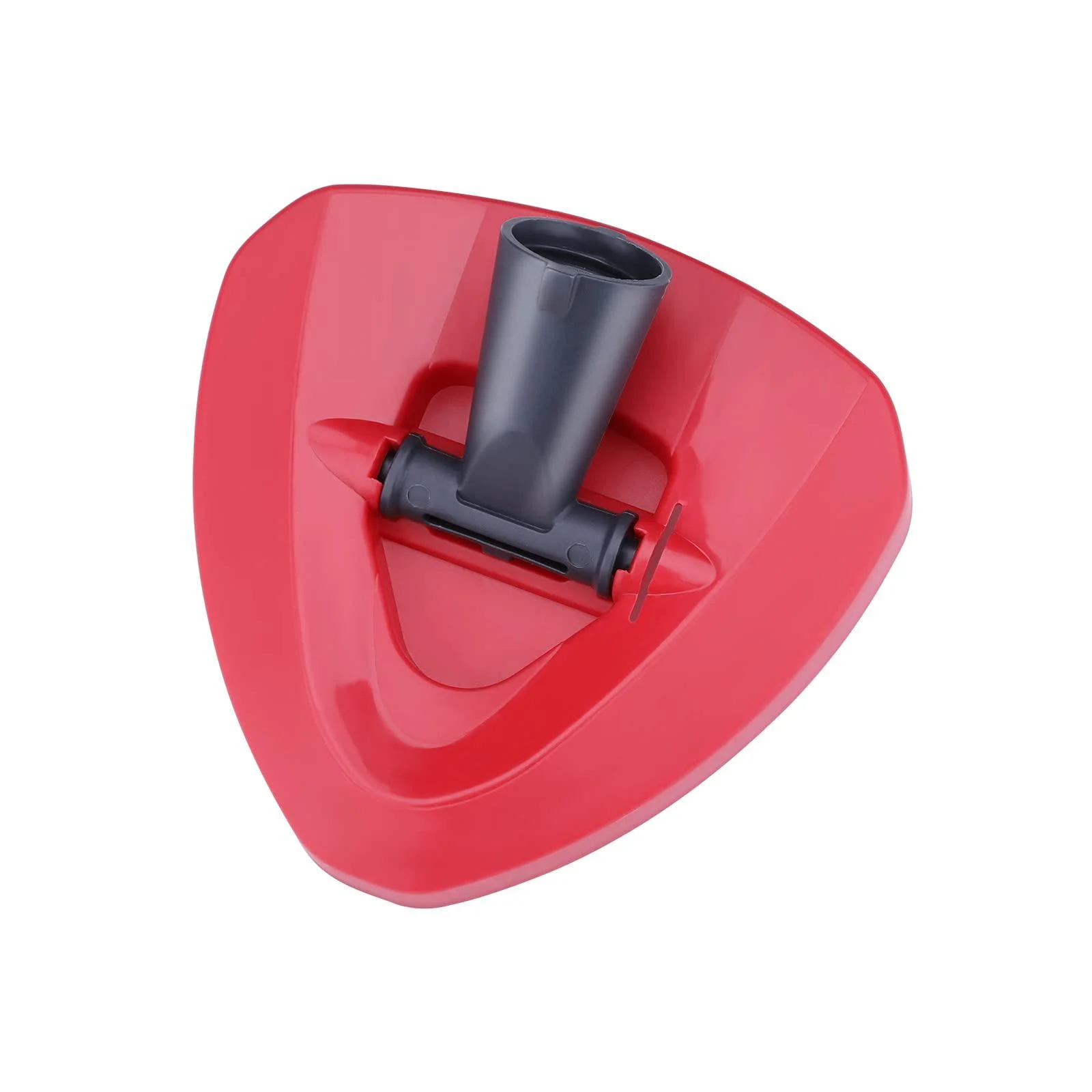 RinseClean Spin Mop Replacement Base - CRTHL Rotating Triangle Mop Head Cover Replacement Rotating Mop Base Plastic Base Case Disc for EasyWring RinseClean Spin Mop Accessories Red RinseClean 2 Tanks System, Mop Replacement Base