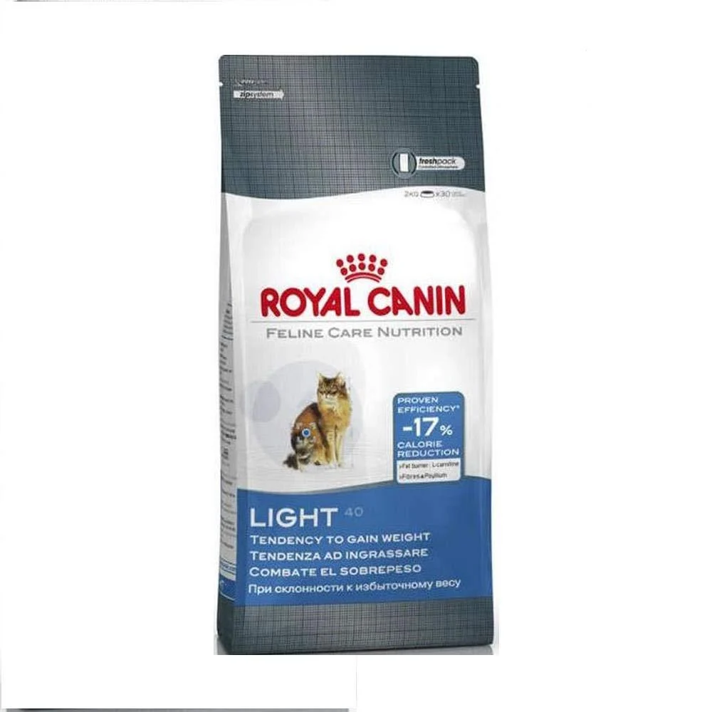 ROYAL CANIN Cat Food Light 40 Dry Mix 2 kg Chicken 2 kg (Pack of 1)