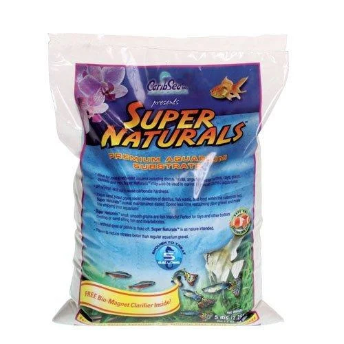 Carib Sea ACS05820 Super Natural Moonlight Sand for Aquarium, 5-Pound 5 lb
