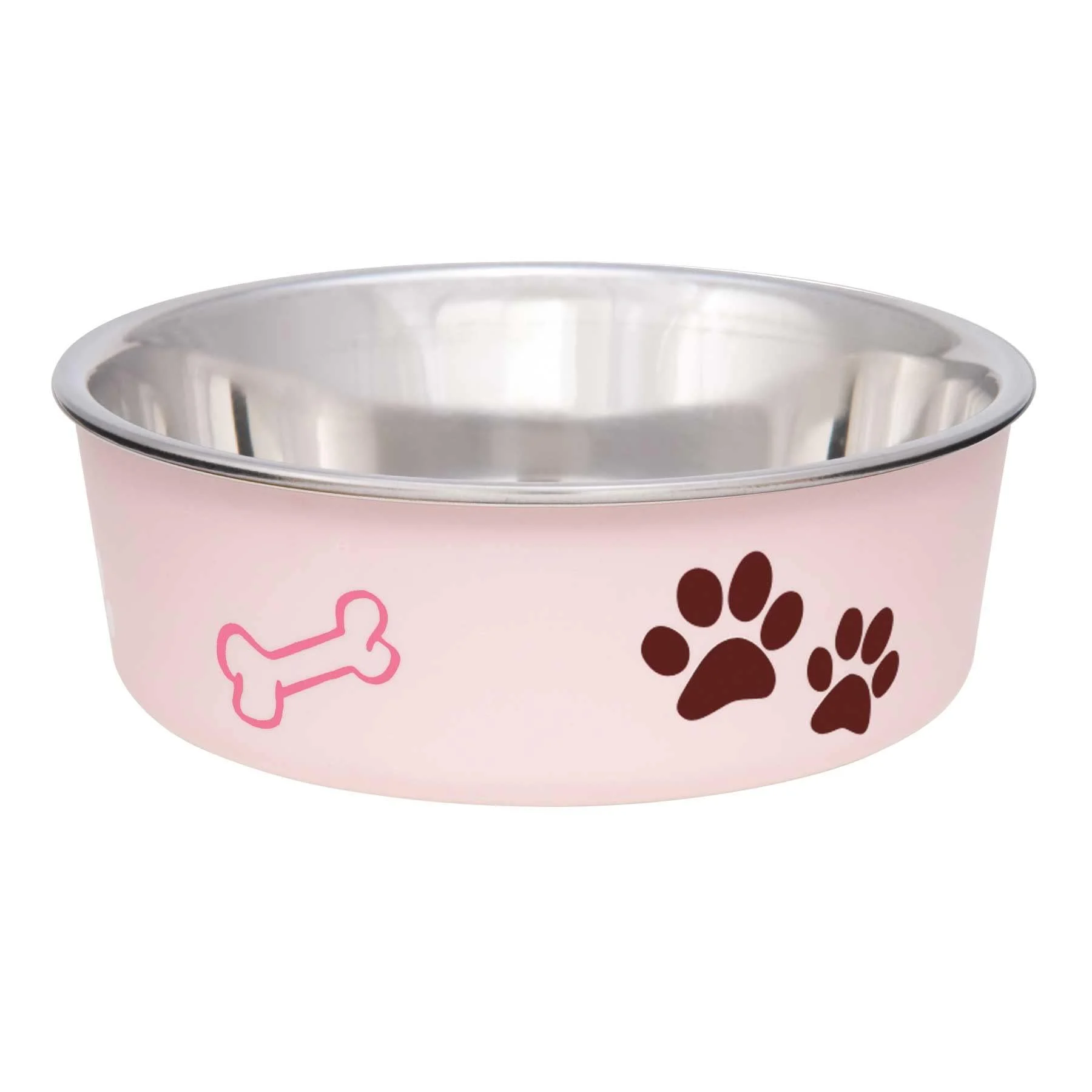 Loving Pets Bella Bowl, Dog Bowl Medium Paparazzi Pink