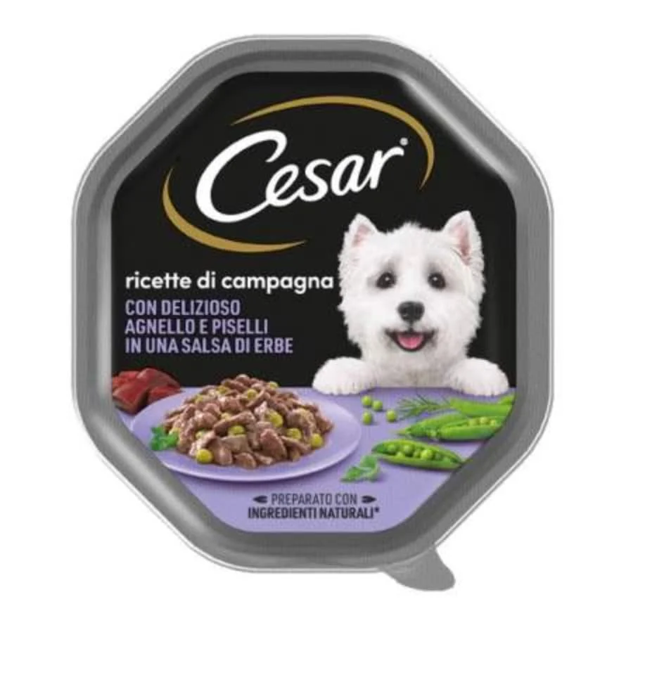 Cesar Country Recipes with Delicate Lamb and Peas in Herb Sauce - 14 Jars
