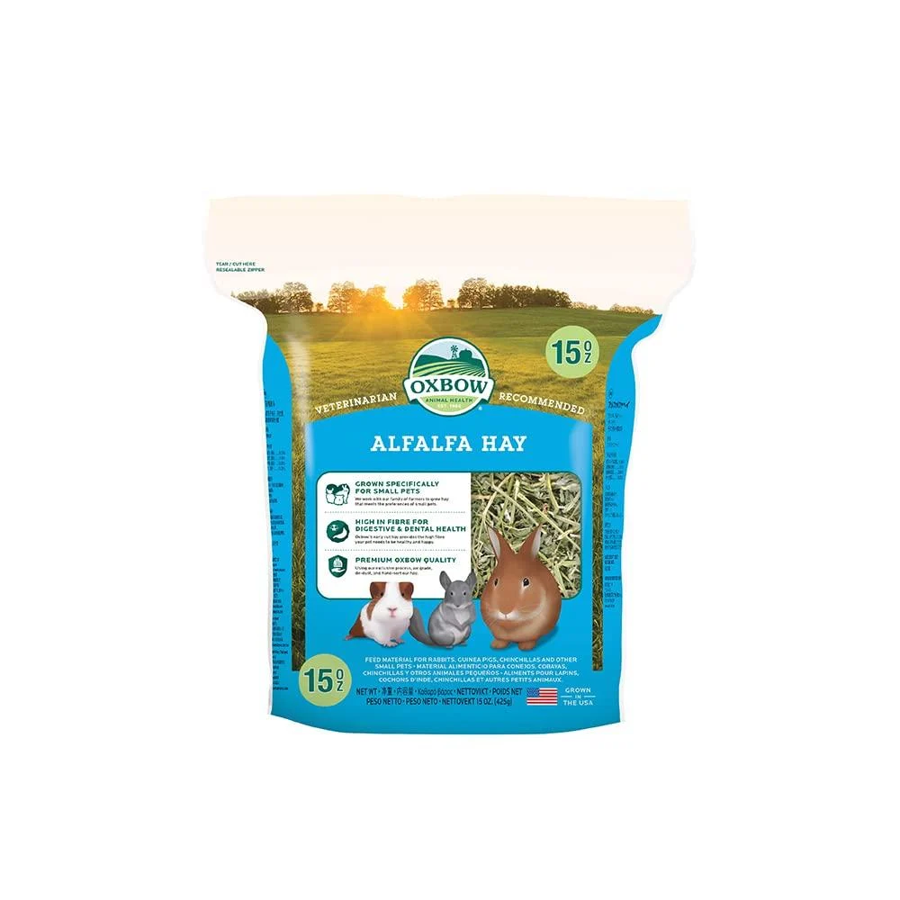Oxbow Alfalfa Hay 425 g 425 g (Pack of 1)