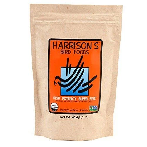 Harrisons High Potency Superfine 1 Lb 1 Pound (Pack of 1) - Harrison's Bird Foods