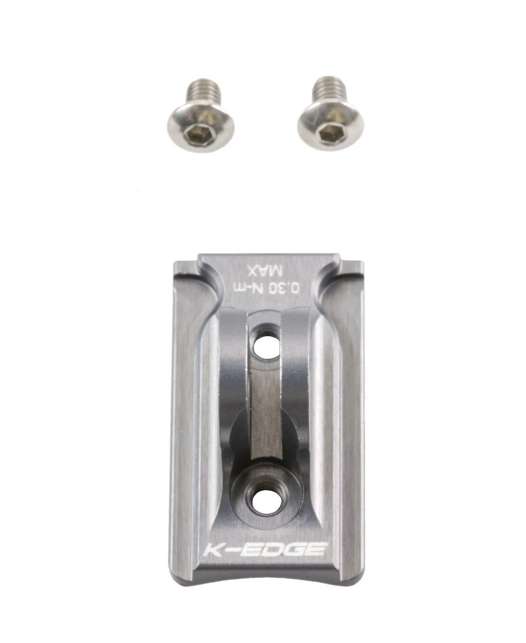 K-Edge NiteRider Light Adapter Gunmetal, One Size