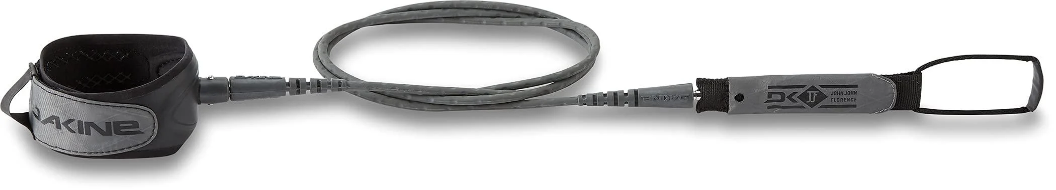 Dakine Kaimana Pro Comp 6FT Leash for Surfing in Shoulder High Waves 6' X 3/16" JJF Carbon