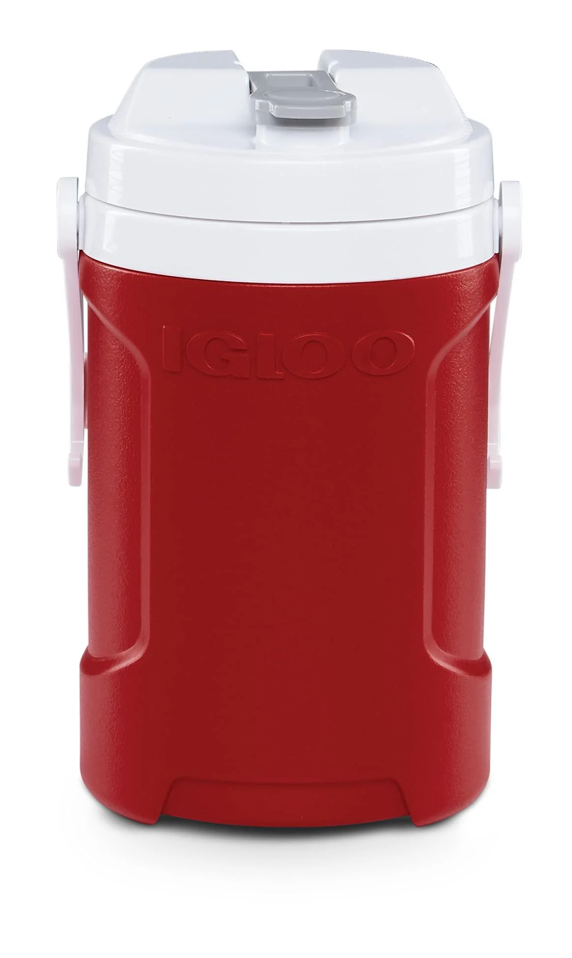Igloo 1/2 Gallon Sport Jug with Hanging Hooks 1/2 Gallon Red/White