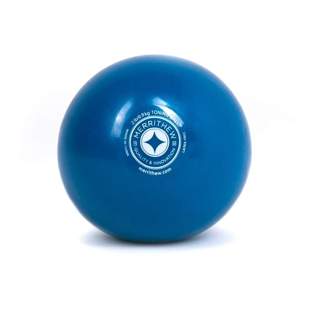 STOTT PILATES Toning Ball Blue 2-Pound