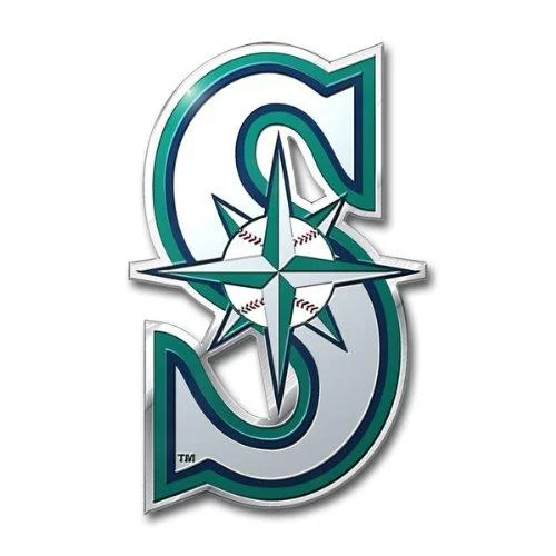 MLB - Seattle Mariners Heavy Duty Aluminum Color Emblem