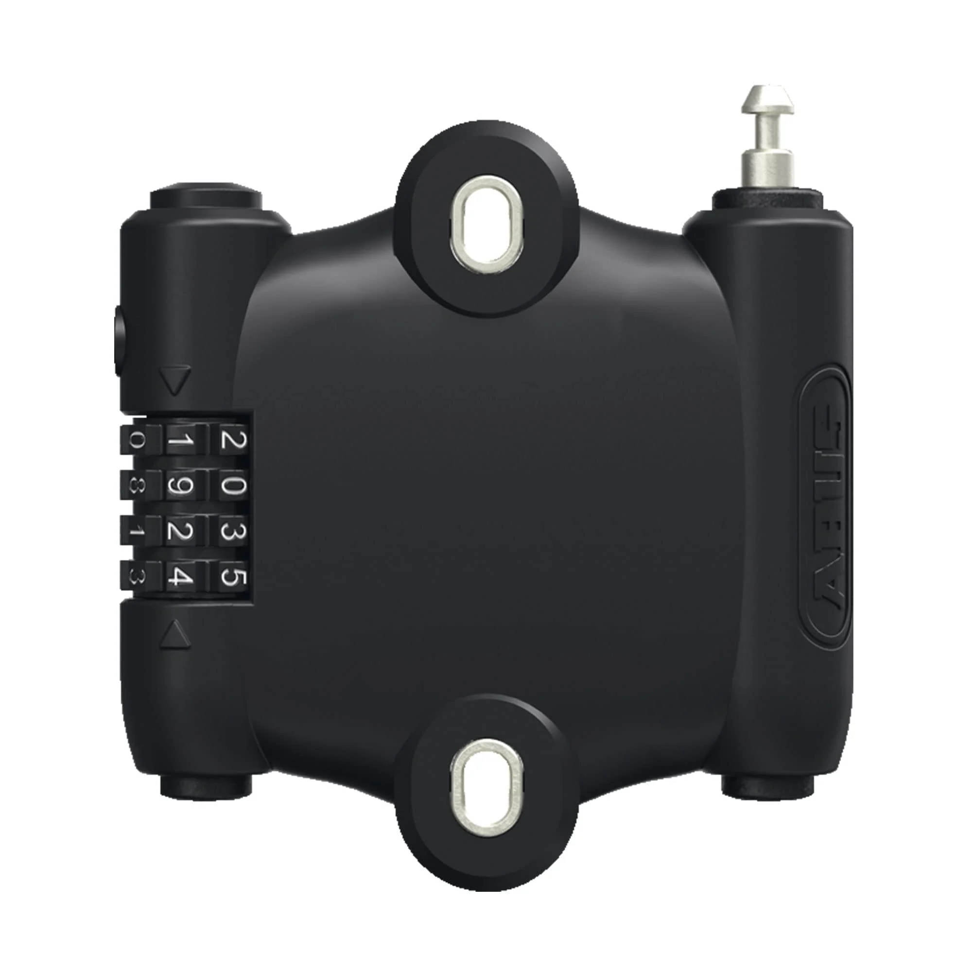 ABUS extendable cable lock - Sportflex 2504 - Bicycle lock for fastening under the bottle holder - number lock - light flexible space -saving - cable length 90 cm
