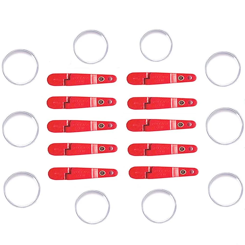 Krazywolf Heavy Tension Snap Release Clip for Weight,Planer Board,Kite,Offshore Fishing Qty 10Pcs-2
