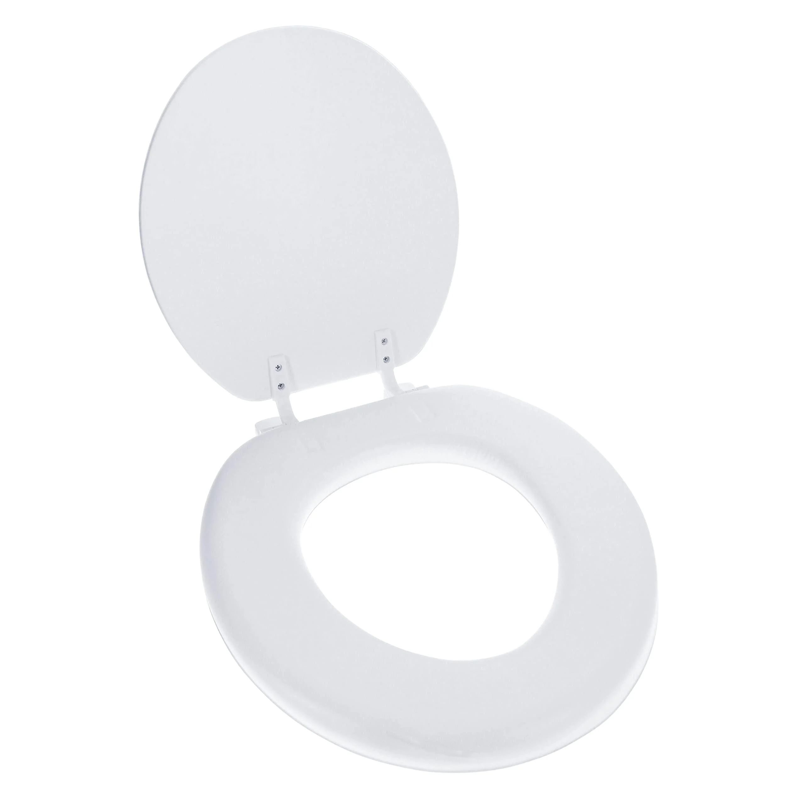 Ginsey Home Solutions Desert White Round Soft Toilet Seat