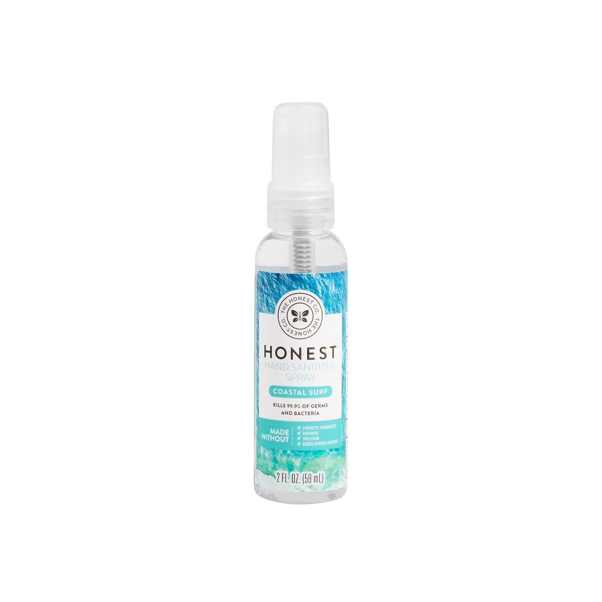 The Honest Company Hand Sanitizer Spray Coastal Surf 2 Fl Oz (Pack of 1)