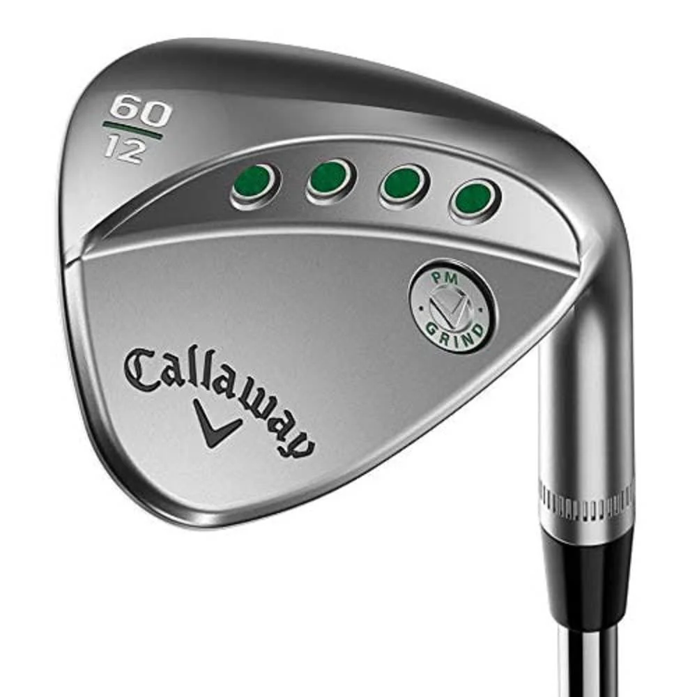 Callaway Golf 2019 PM Grind Wedge Left 56 degree loft, 14 degree bounce Chrome