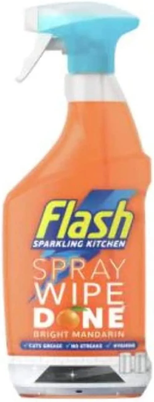 Flash Wipe & Done Spray Bright Mandarin 800ml