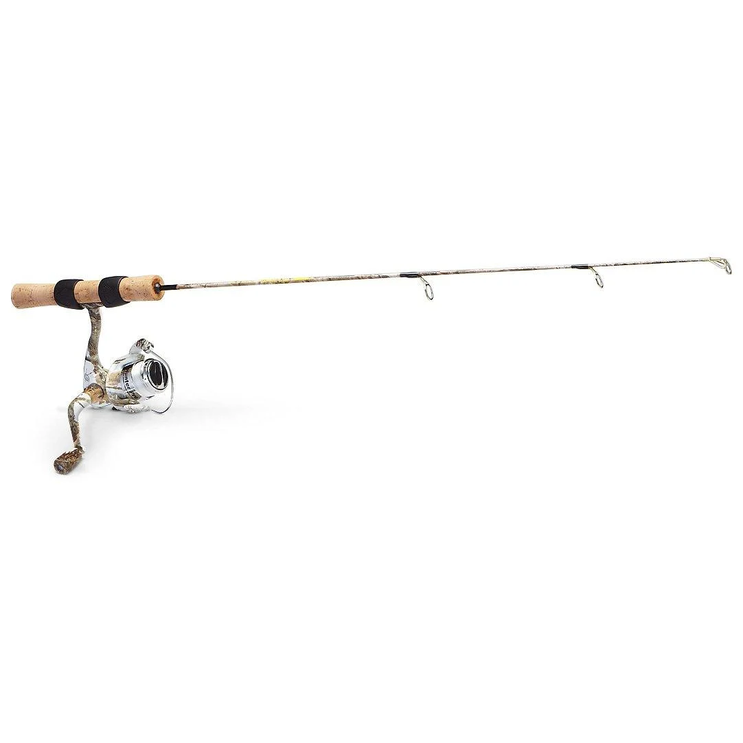 HT Enterprise FHSC-25LSC Fish Hunter Snow Combo 25"" Light W/Scar-102 Reel, Multi, one Size