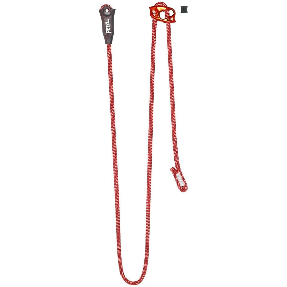 PETZL Unisex Adult Dual Connect Adjust Self-Belay Lanyard Orange 95cm